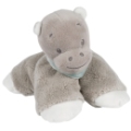 Nattou Peluche Hochet Hippopotame Hippolyte - 15 cm